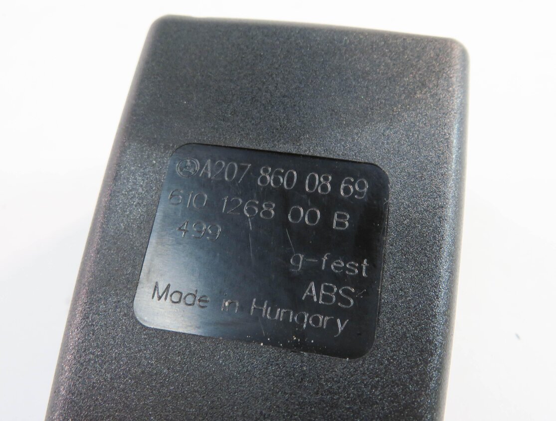 Thumbnail 5: 2010 MERCEDES BENZ E550 (C207) COUPE - REAR SEATBELT BUCKLE RECEIVER SET-2
