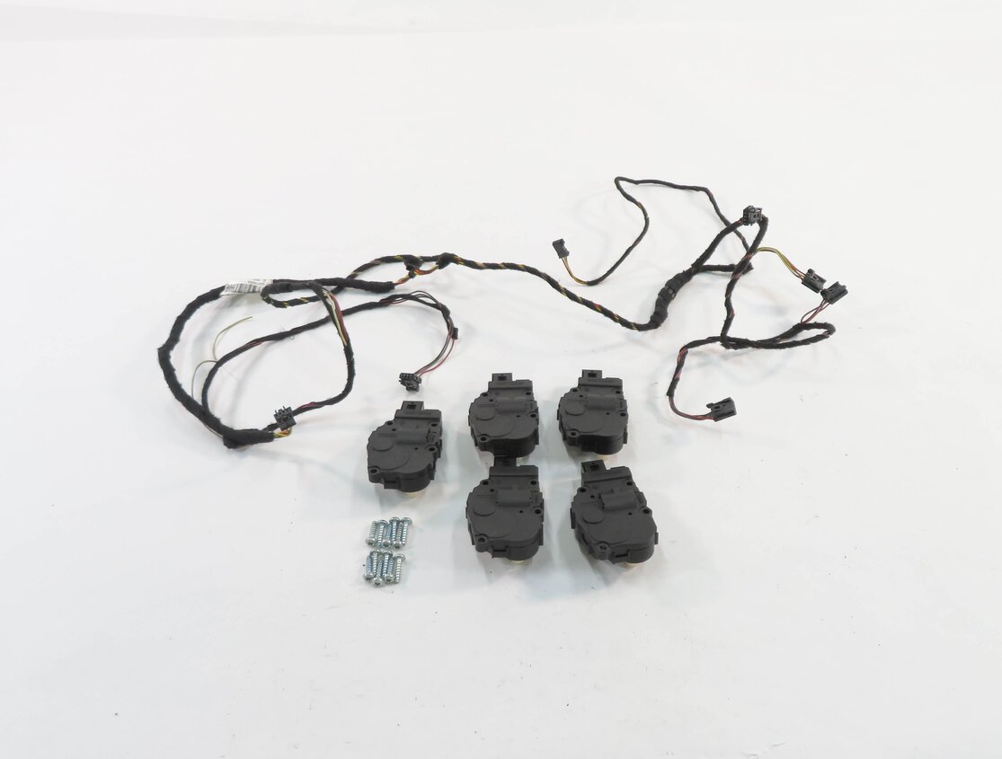 2010 MERCEDES BENZ E550 (C207) COUPE - HEATER A/C BLEND DOOR SERVO MOTOR SET-5