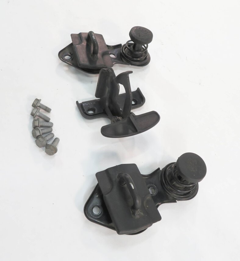Thumbnail 3: 2009 MERCEDES ML320 (W164) HOOD SAFETY LATCH STRIKER SPRING SET-3