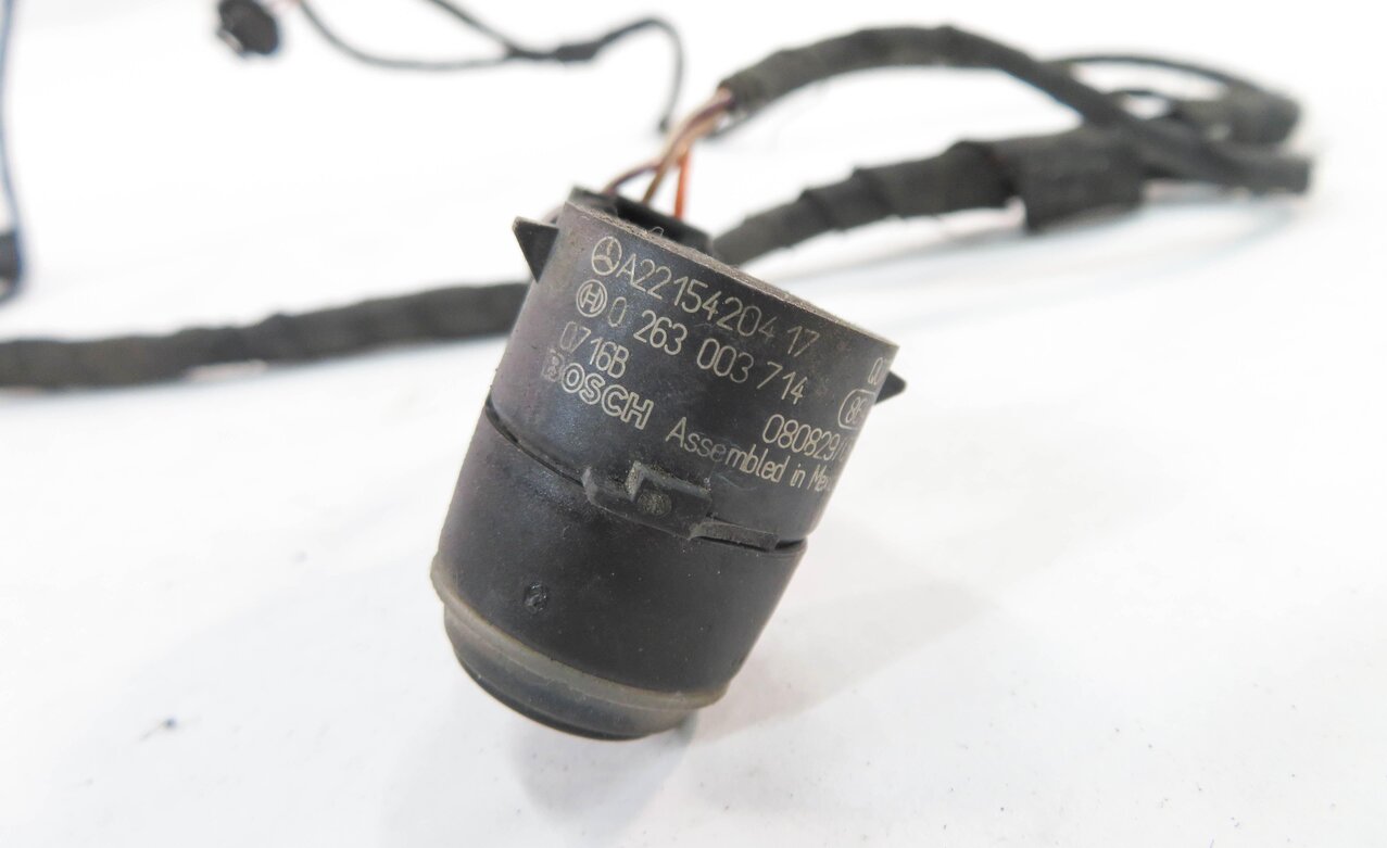 Thumbnail 7: 2009 MERCEDES ML320 (W164) REAR PDC PARK DISTANCE SENSOR SET-3 & HARNESS (BLACK)