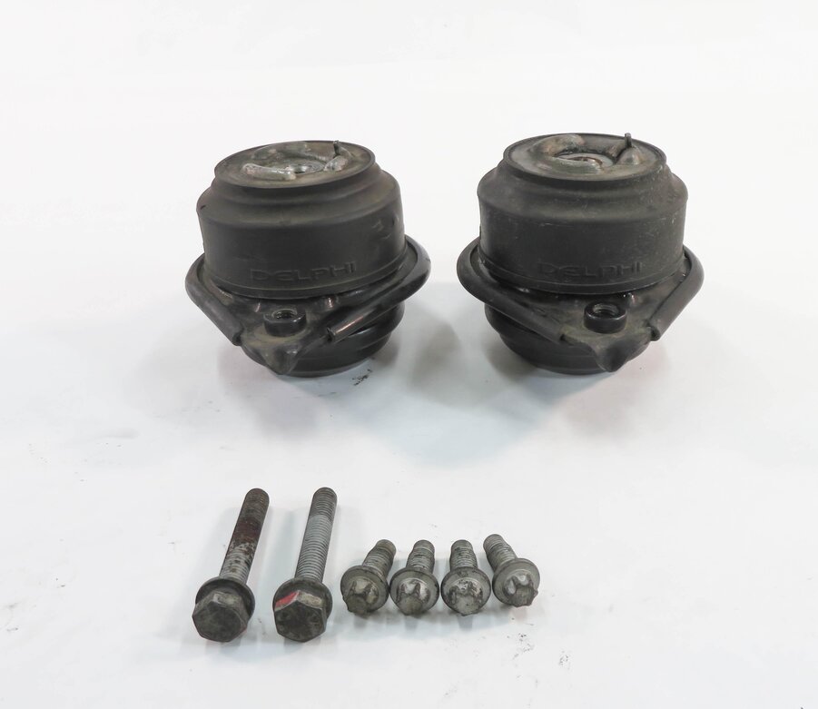 Thumbnail 2: 2009 MERCEDES ML320 (W164) 3.0L OM642 DIESEL ENGINE - MOTOR MOUNT SET-2
