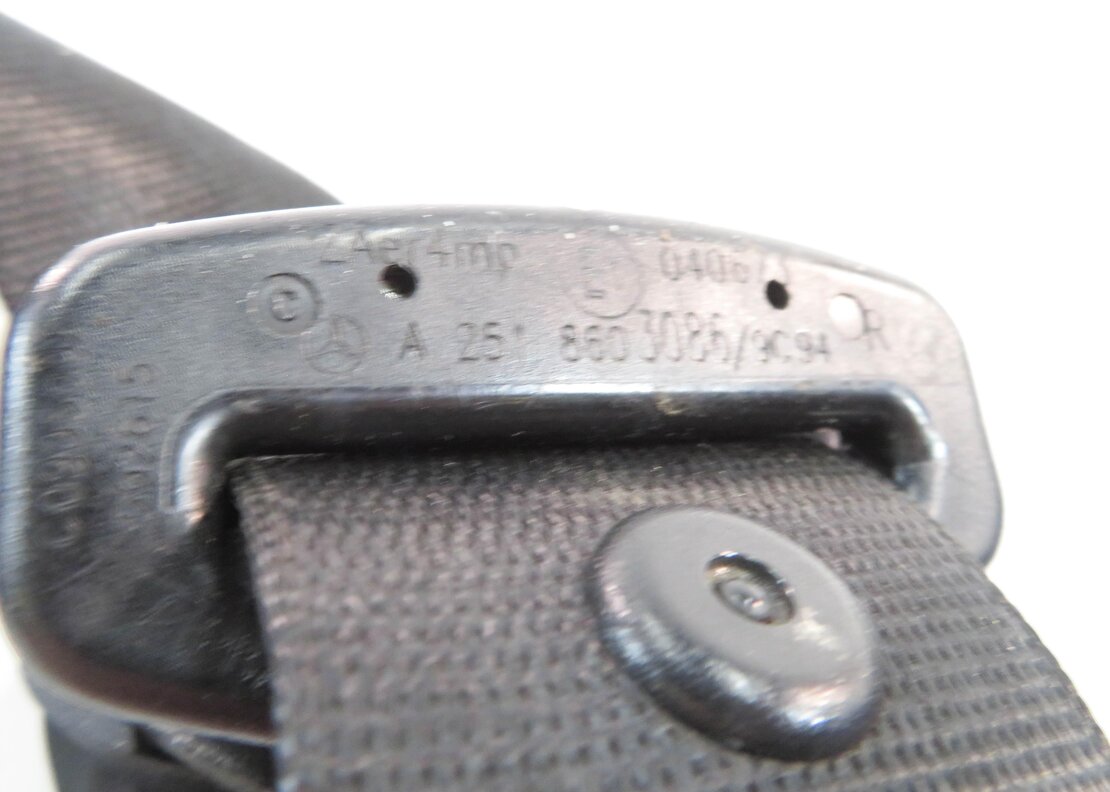 Thumbnail 6: 10-12 GL350 GL450 GL550 ML350 ML450 ML550 - RIGHT FRONT SEATBELT RETRACTOR BLACK