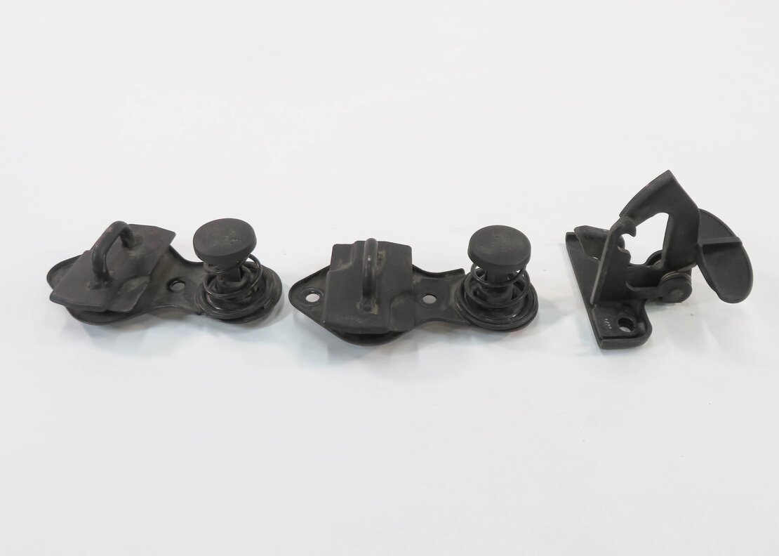 Thumbnail 5: 2010 MERCEDES BENZ ML350 (W164) FRONT HOOD SAFETY LATCH SPRING STRIKER SET-3