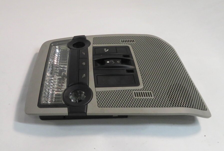 Thumbnail 3: 2009 BMW X5 (E70) FRONT MAP READING COURTESY DOME LIGHT LAMP w/ SUNROOF CONTROL