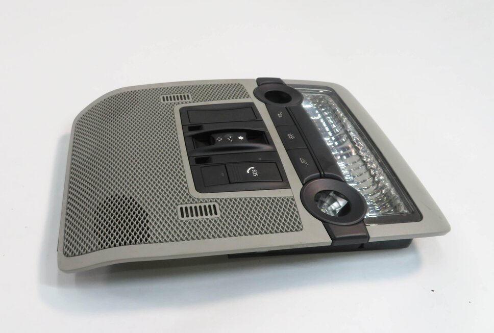 Thumbnail 5: 2009 BMW X5 (E70) FRONT MAP READING COURTESY DOME LIGHT LAMP w/ SUNROOF CONTROL