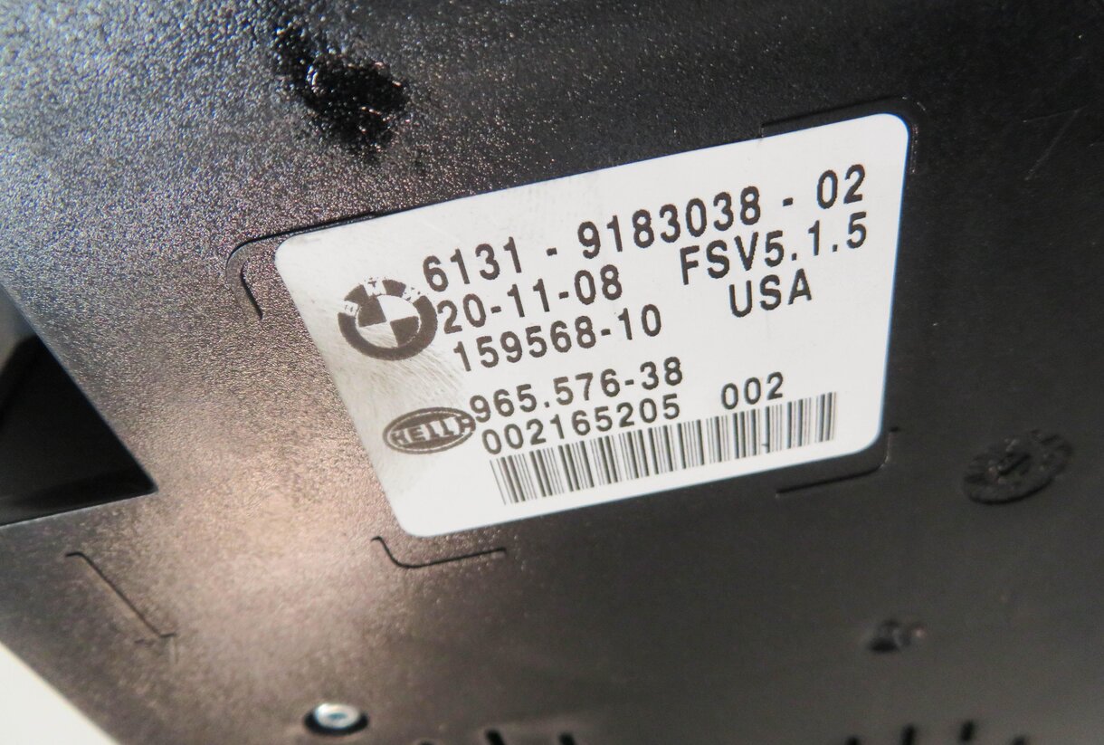 Thumbnail 9: 2009 BMW X5 (E70) FRONT MAP READING COURTESY DOME LIGHT LAMP w/ SUNROOF CONTROL