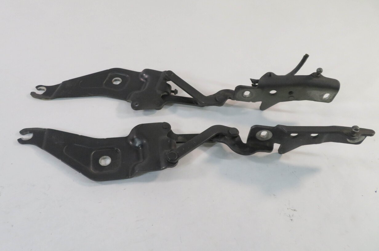 Thumbnail 2: 2007-2014 BMW X5 X6 (E70 E71) FRONT LEFT & RIGHT HOOD HINGE SET (SPACE GRAY A52)