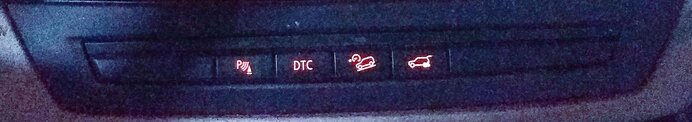 Thumbnail 2: 2009 BMW X5 (E70) FRONT DASH PDC DTC HILL DESCENT TRUNK RELEASE SWITCH BUTTON