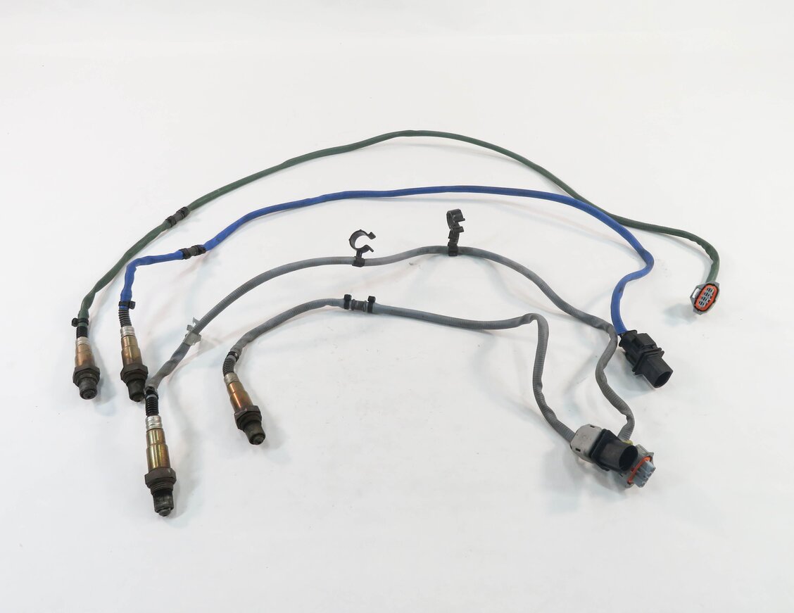 2010 PORSCHE PANAMERA (970 G1) 4.8L PRE / POST CAT O2 OXYGEN PROBE SENSOR SET-4