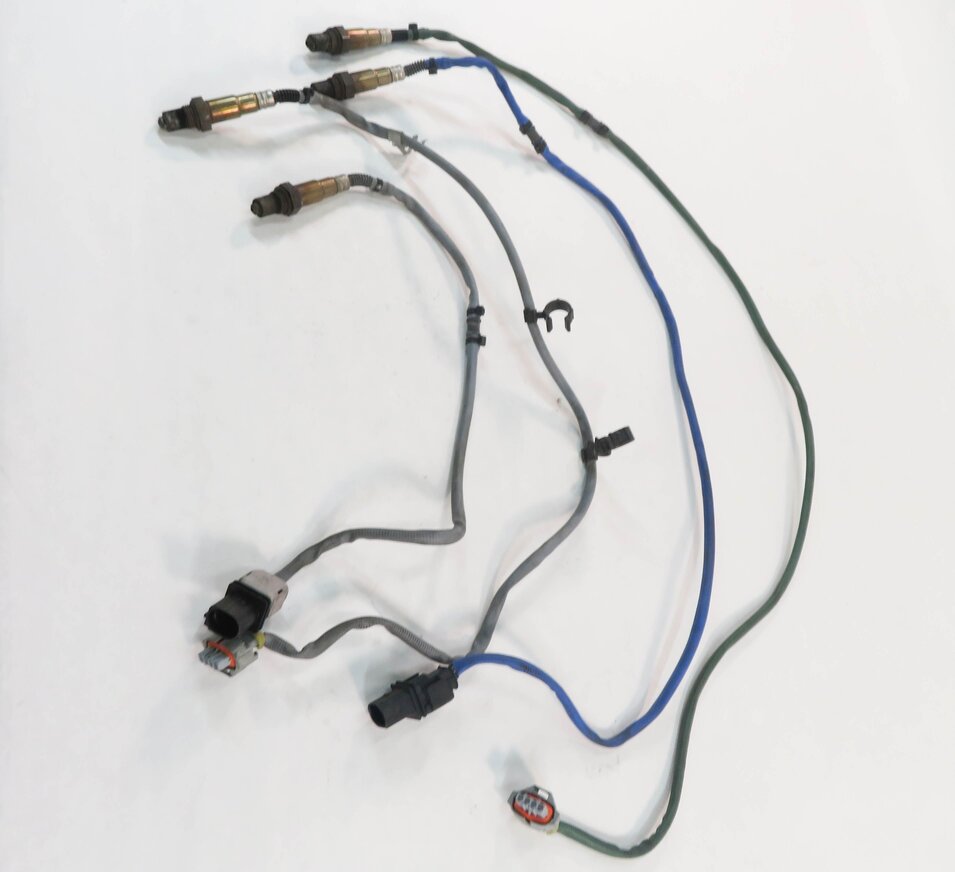 Thumbnail 2: 2010 PORSCHE PANAMERA (970 G1) 4.8L PRE / POST CAT O2 OXYGEN PROBE SENSOR SET-4