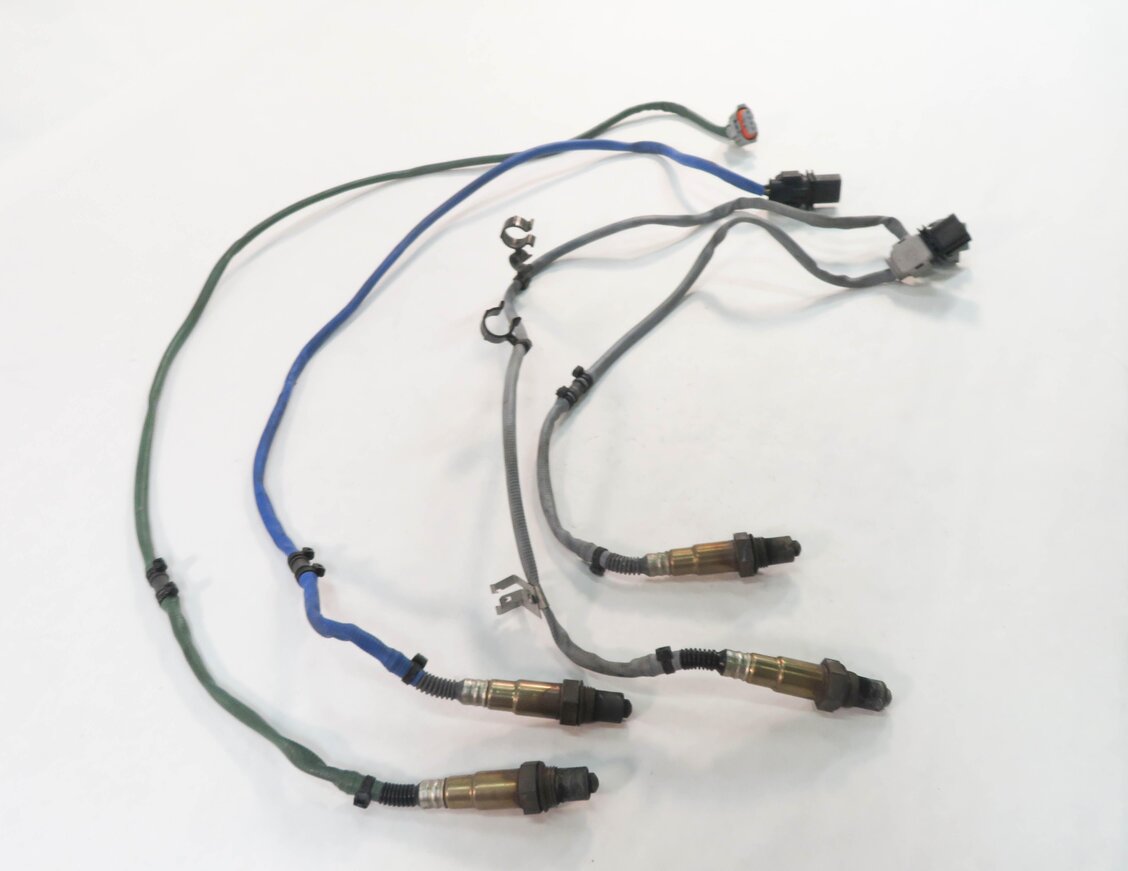 Thumbnail 3: 2010 PORSCHE PANAMERA (970 G1) 4.8L PRE / POST CAT O2 OXYGEN PROBE SENSOR SET-4