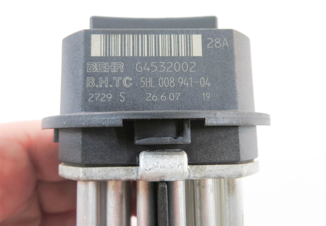 Thumbnail 8: 2008 BMW X5 (E70) REAR HEATER A/C BLOWER FAN MOTOR SPEED RESISTOR