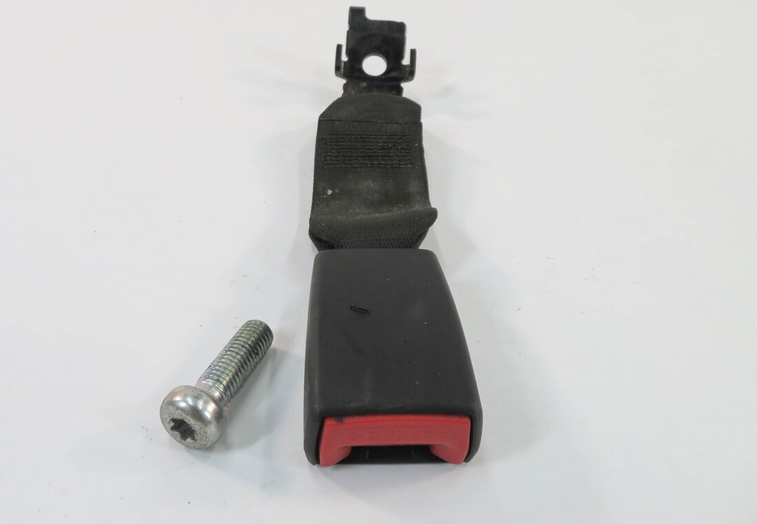 2008 BMW X5 (E70) LEFT REAR 2nd SECOND ROW SEAT SEATBELT BUCKLE RECEIVER (BLACK)