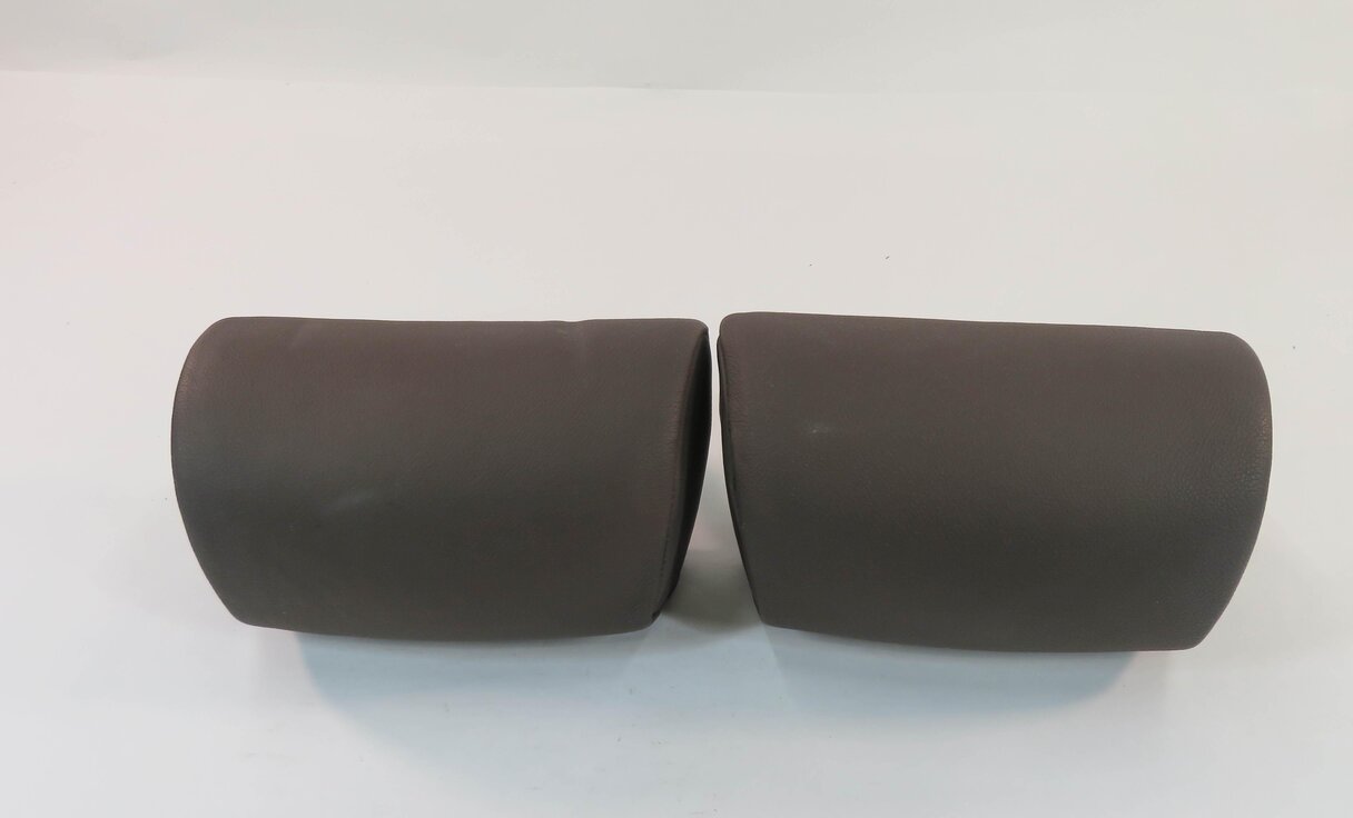 Thumbnail 4: 2008 BMW X5 (E70) REAR LEFT & RIGHT 2nd SECOND ROW SEAT HEADREST SET (TOBACCO)