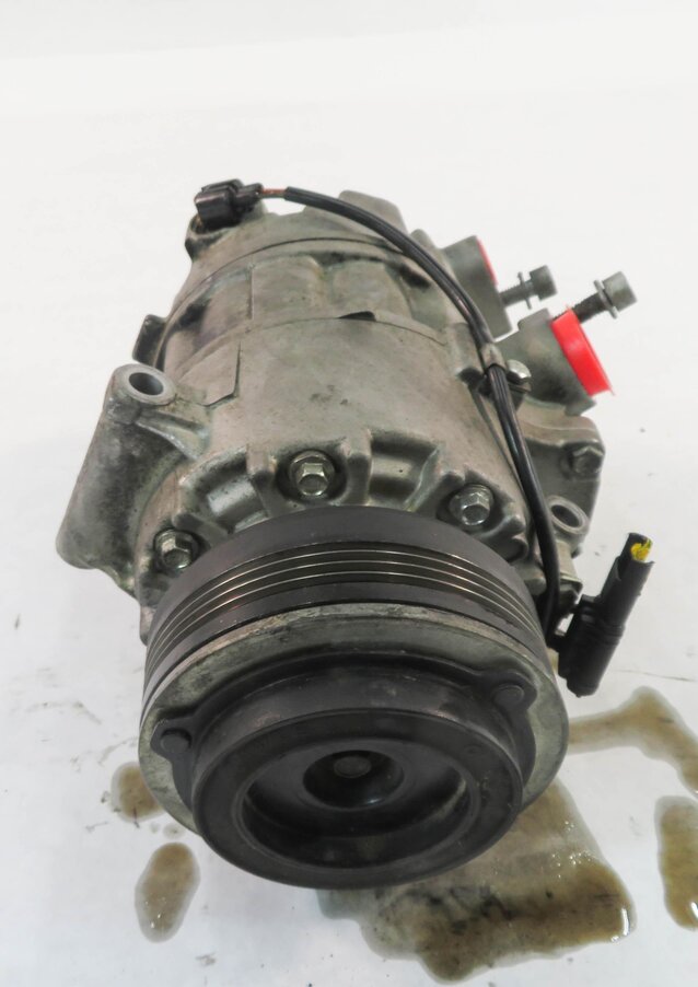 Thumbnail 3: 2007-2010 BMW X5 (E70) 3.0L ADAPTIVE DRIVE ACTIVE SUSPENSION A/C COMPRESSOR PUMP