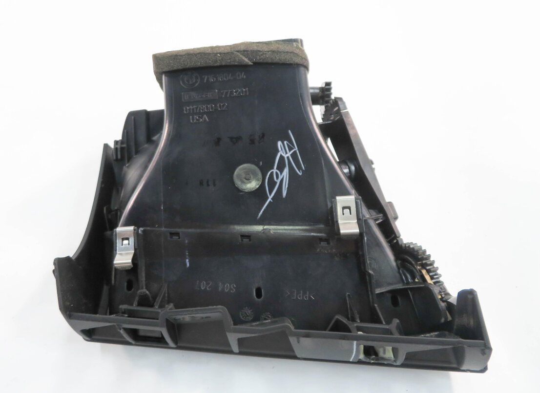 Thumbnail 6: 2007 BMW X5 (E70) RIGHT FRONT PASSENGER DASH HEATER A/C AIR VENT w/ TRIM