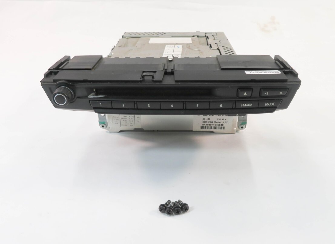 2007-2010 BMW X5 X6 (E70 E71) AM / FM RADIO STEREO CD DISC PLAYER RECEIVER