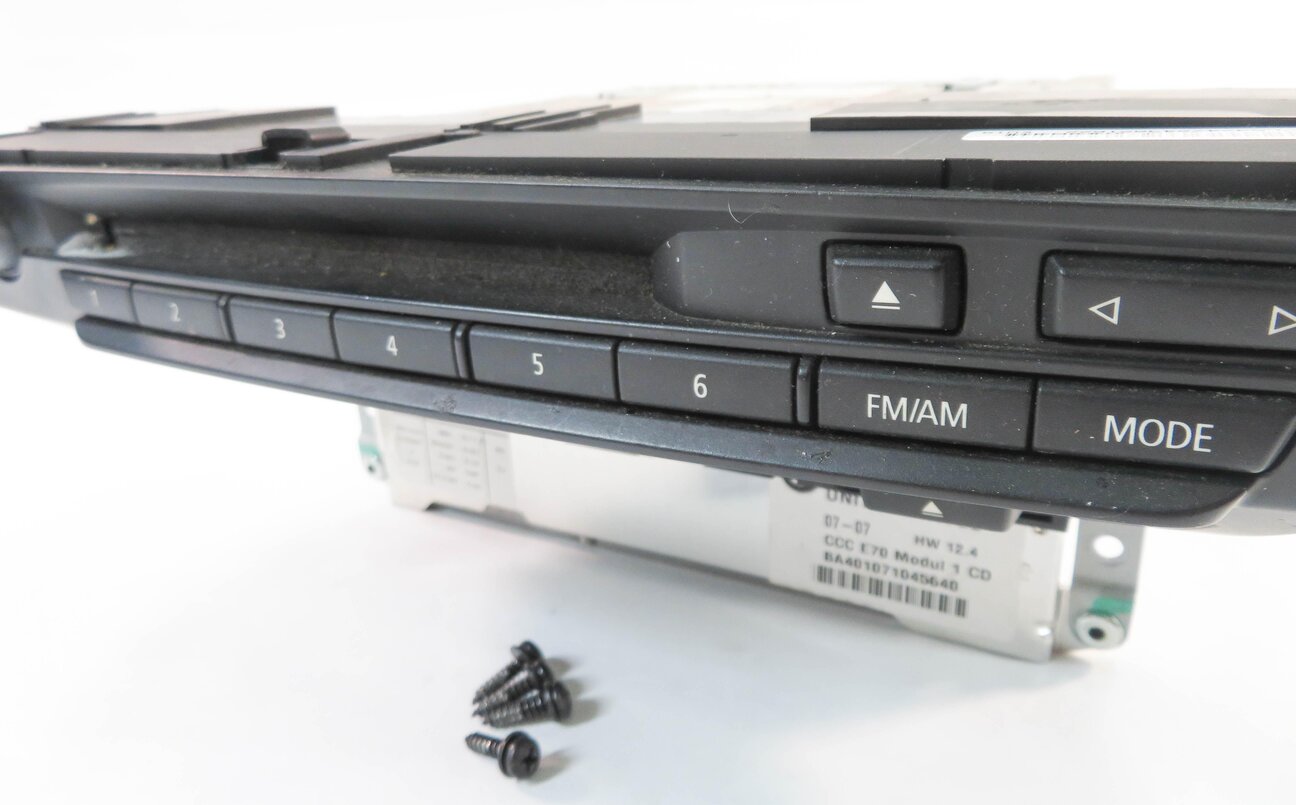 Thumbnail 10: 2007-2010 BMW X5 X6 (E70 E71) AM / FM RADIO STEREO CD DISC PLAYER RECEIVER