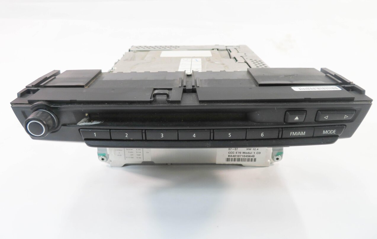 Thumbnail 3: 2007-2010 BMW X5 X6 (E70 E71) AM / FM RADIO STEREO CD DISC PLAYER RECEIVER