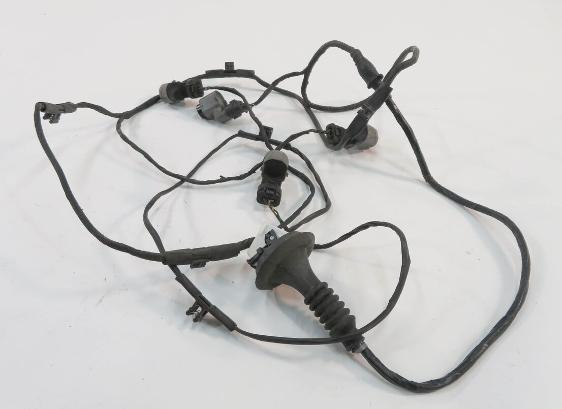 2007 BMW X5 (E70) REAR PDC PARK DISTANCE SENSOR SET-4 w/ HARNESS