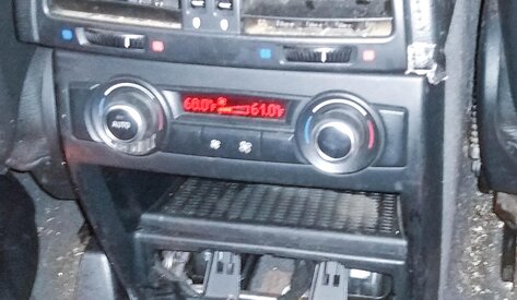 Thumbnail 2: 2007-2013 BMW X5 (E70) REAR HEATER A/C CLIMATE TEMPERATURE CONTROL PANEL