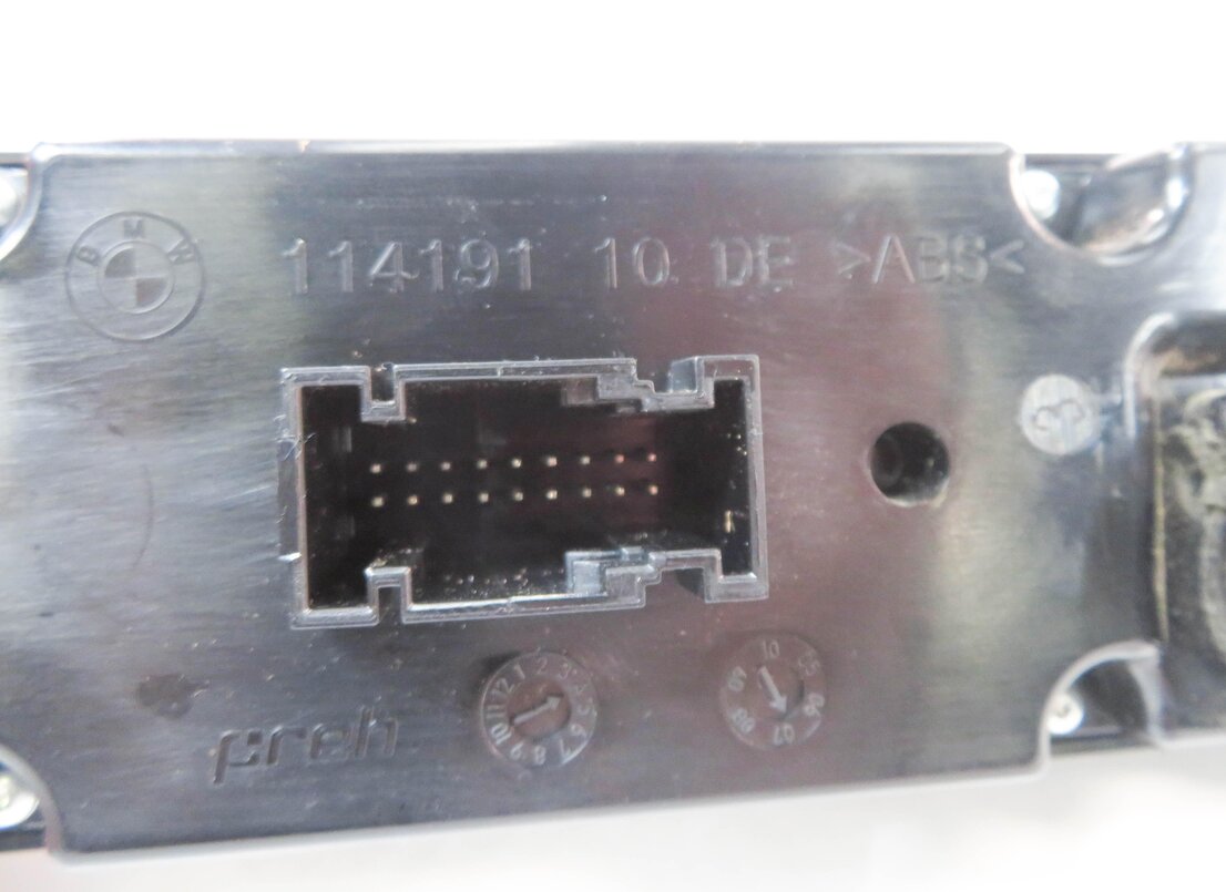 Thumbnail 7: 2007-2013 BMW X5 (E70) REAR HEATER A/C CLIMATE TEMPERATURE CONTROL PANEL