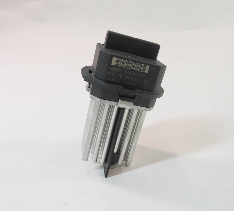 2007 BMW X5 (E70) REAR HEATER A/C BLOWER FAN MOTOR SPEED RESISTOR