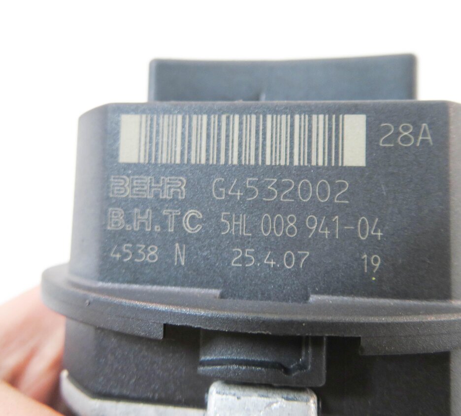 Thumbnail 7: 2007 BMW X5 (E70) REAR HEATER A/C BLOWER FAN MOTOR SPEED RESISTOR