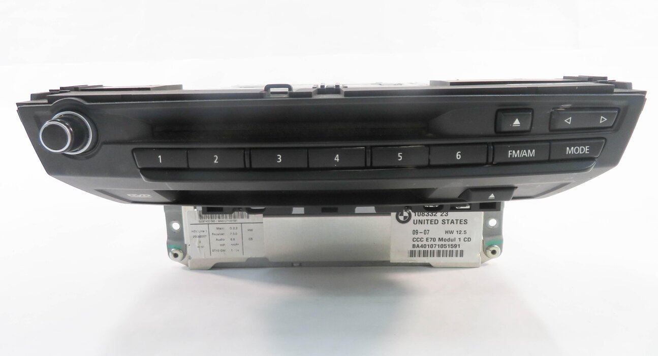 Thumbnail 6: 2007-2010 BMW X5 X6 (E70 E71) GPS NAVIGATION DVD CD PLAYER RADIO STEREO RECEIVER