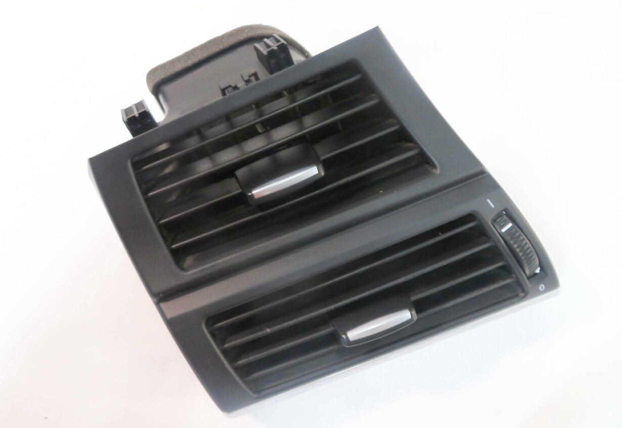 Thumbnail 3: 2008 BMW X5 (E70) LEFT DRIVER DASH HEATER A/C AIR VENT w/ SILVER TRIM