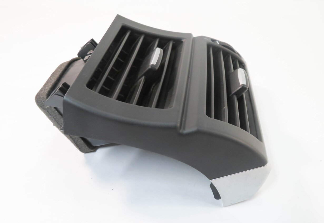 Thumbnail 7: 2008 BMW X5 (E70) LEFT DRIVER DASH HEATER A/C AIR VENT w/ SILVER TRIM