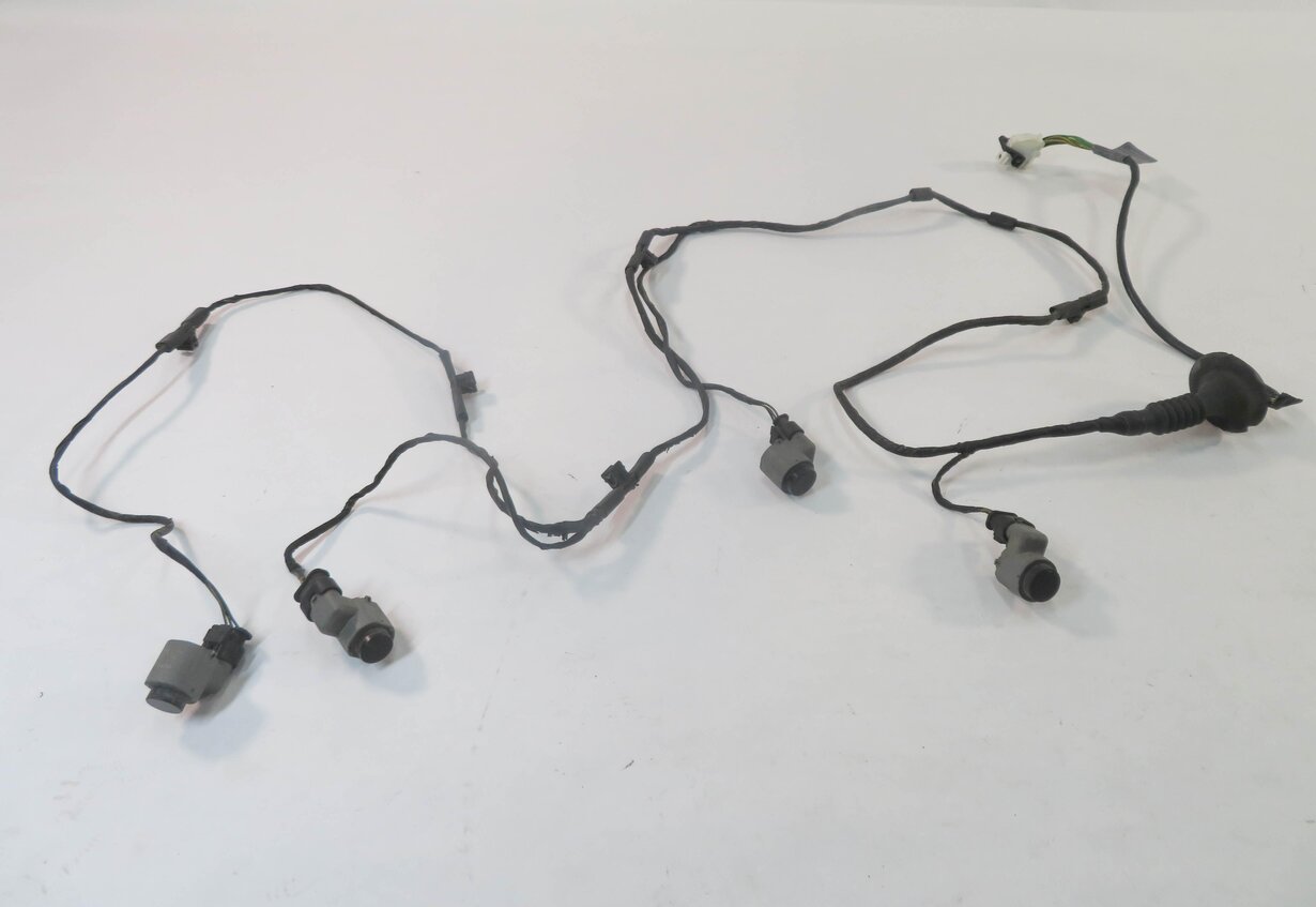 2008 BMW X5 (E70) REAR PDC PARK DISTANCE SENSOR SET-4 w/ HARNESS