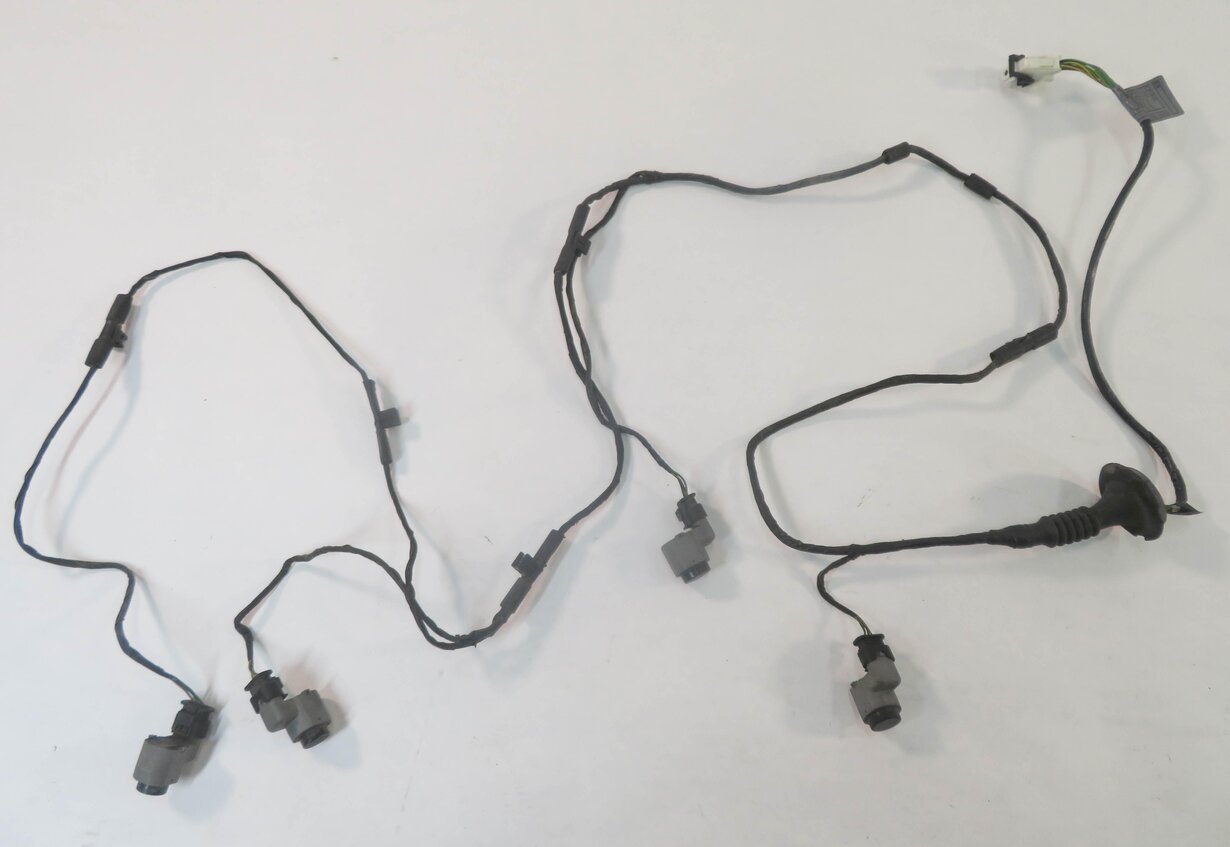 Thumbnail 2: 2008 BMW X5 (E70) REAR PDC PARK DISTANCE SENSOR SET-4 w/ HARNESS