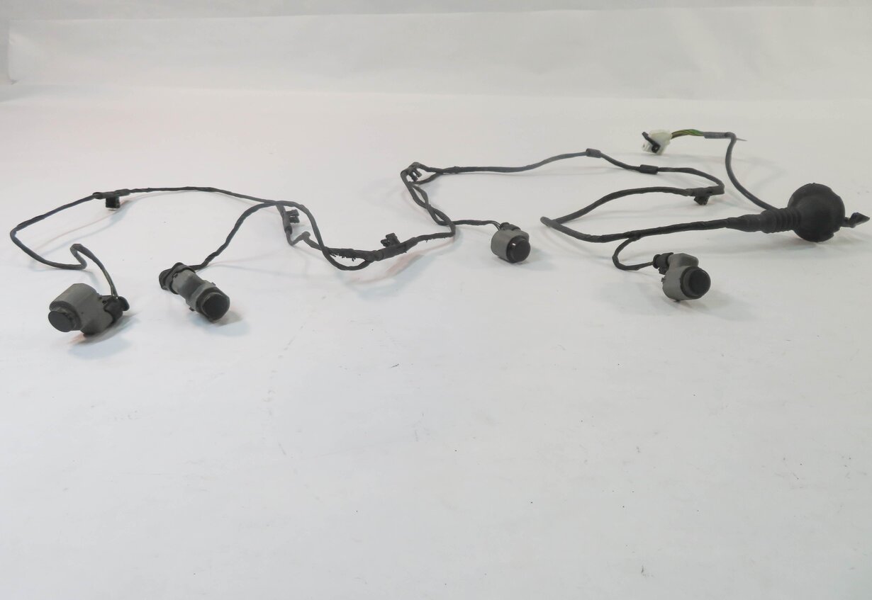 Thumbnail 3: 2008 BMW X5 (E70) REAR PDC PARK DISTANCE SENSOR SET-4 w/ HARNESS