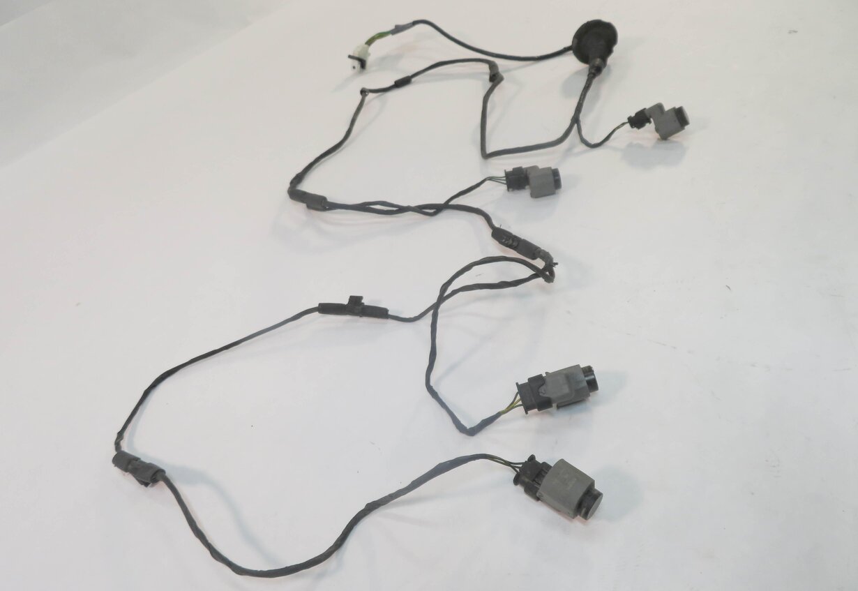 Thumbnail 4: 2008 BMW X5 (E70) REAR PDC PARK DISTANCE SENSOR SET-4 w/ HARNESS