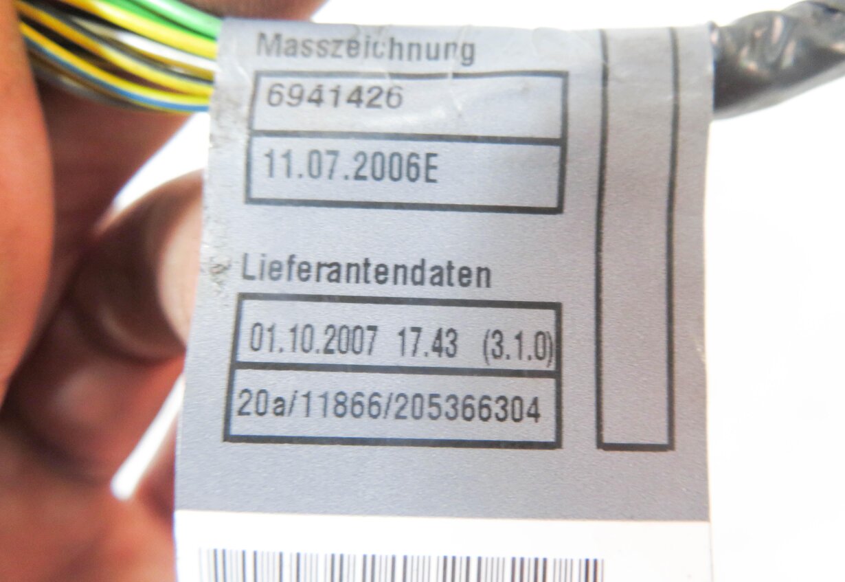 Thumbnail 9: 2008 BMW X5 (E70) REAR PDC PARK DISTANCE SENSOR SET-4 w/ HARNESS
