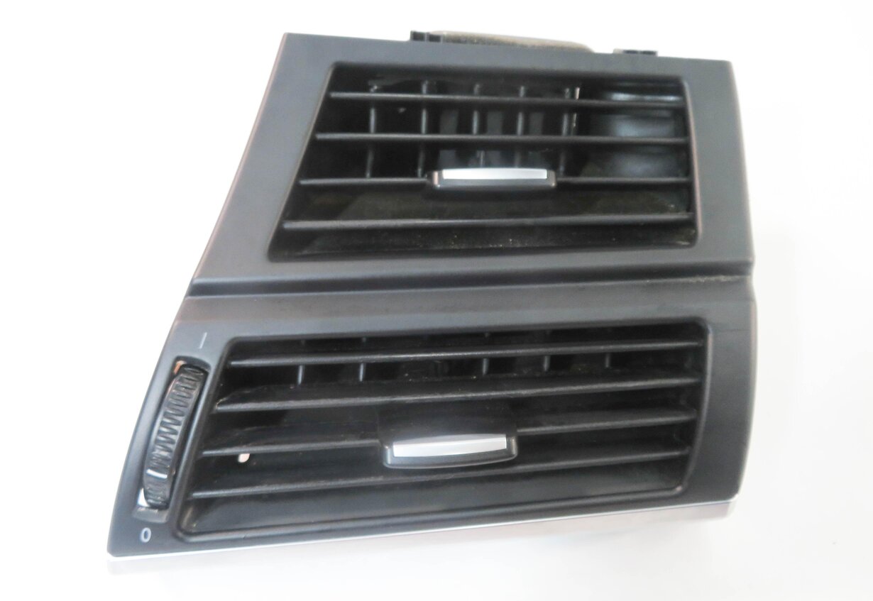 Thumbnail 2: 2008 BMW X5 (E70) RIGHT PASSENGER DASH HEATER A/C AIR VENT w/ SILVER TRIM