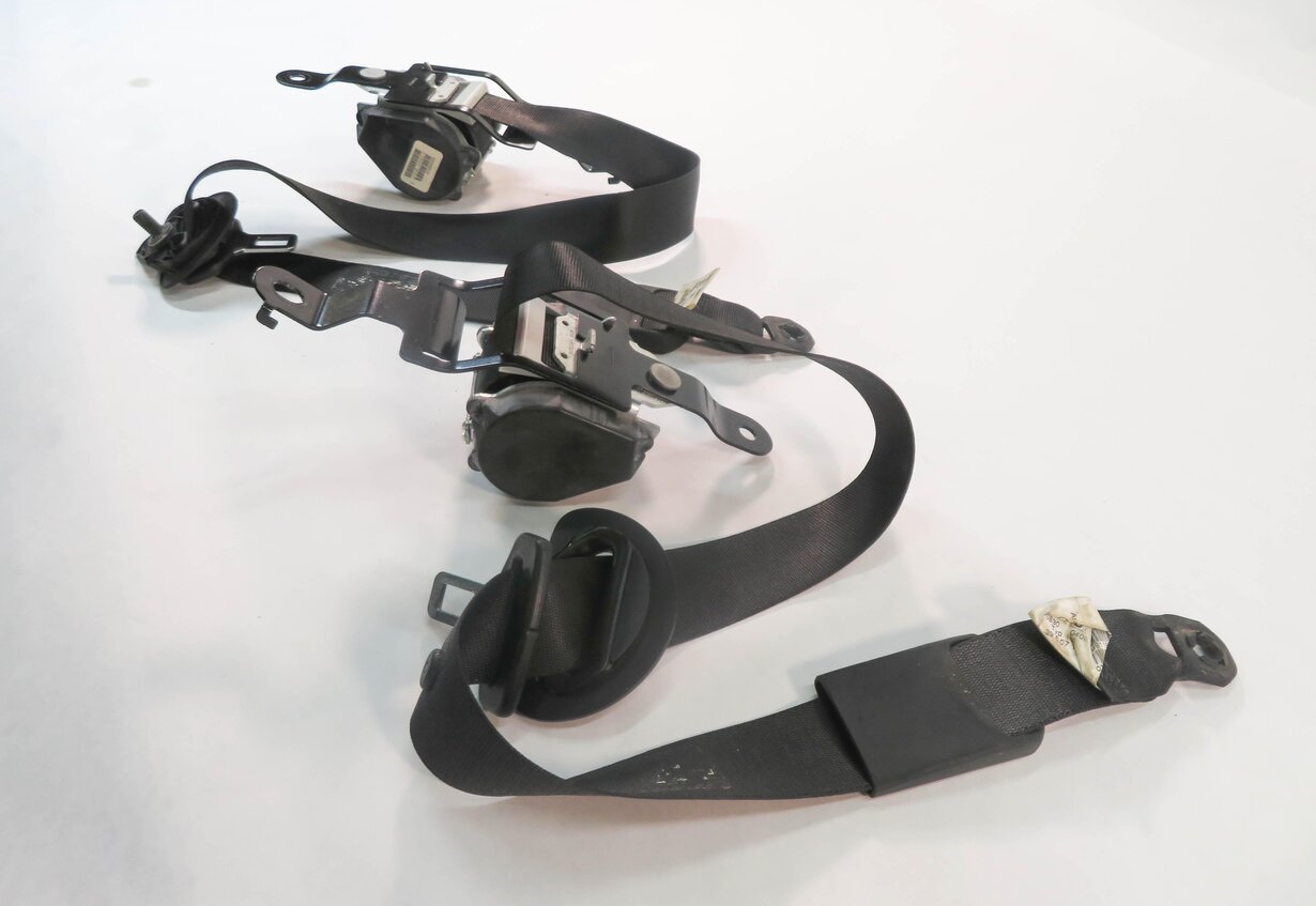 Thumbnail 3: 2008 BMW X5 (E70) LEFT & RIGHT REAR - 2nd SECOND ROW SEAT SEATBELT RETRACTOR SET
