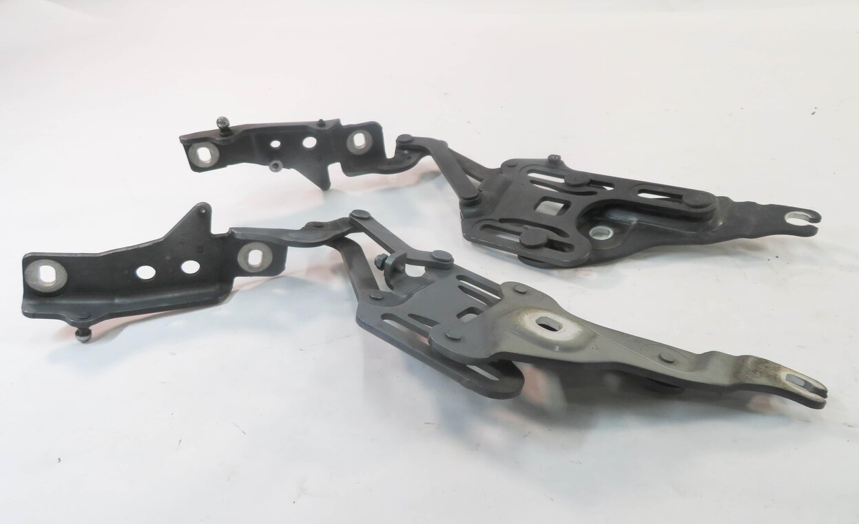 Thumbnail 3: 2007-2014 BMW X5 X6 (E70 E71) FRONT LEFT & RIGHT HOOD HINGE SET (MINERAL GREEN)