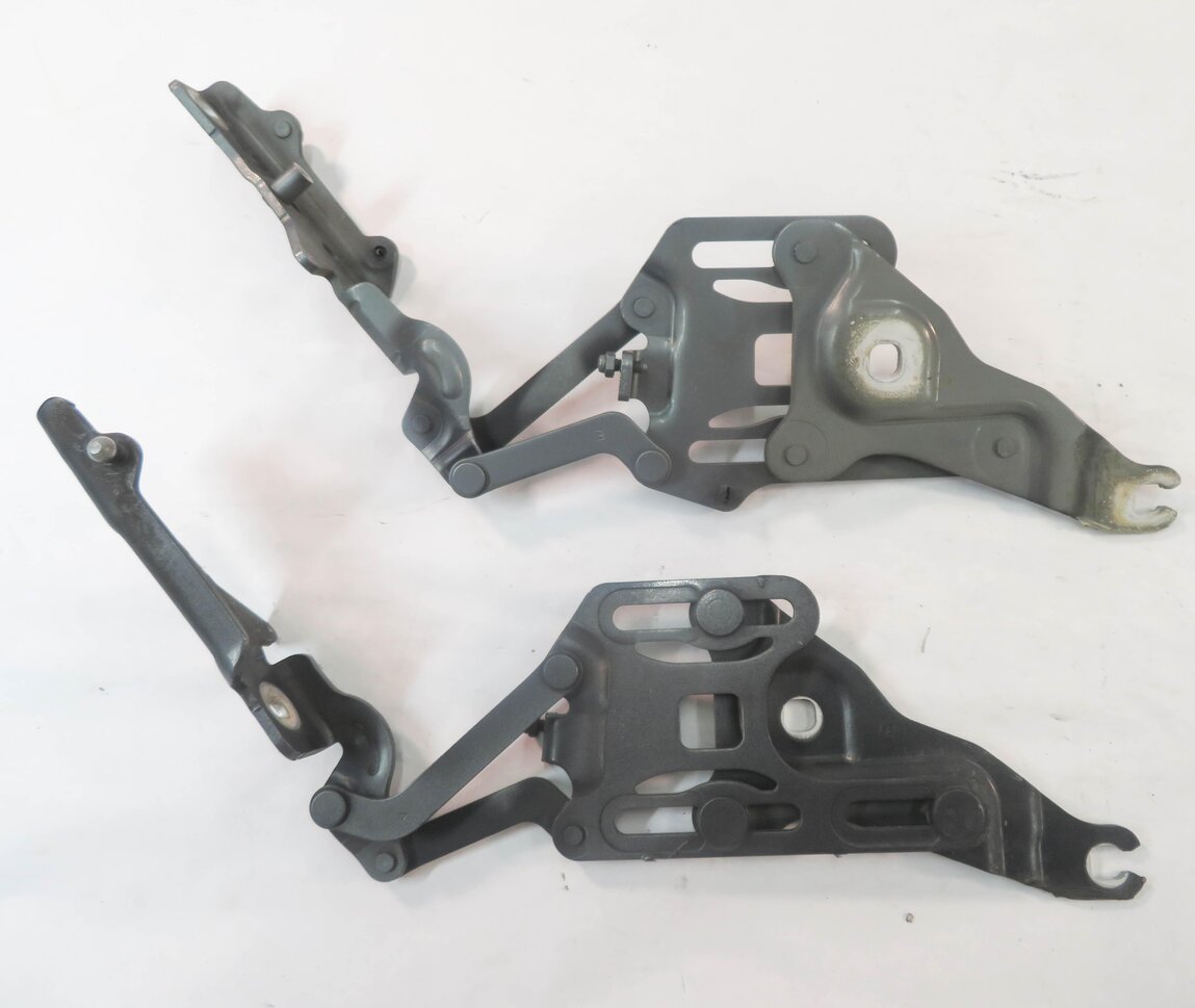 Thumbnail 7: 2007-2014 BMW X5 X6 (E70 E71) FRONT LEFT & RIGHT HOOD HINGE SET (MINERAL GREEN)