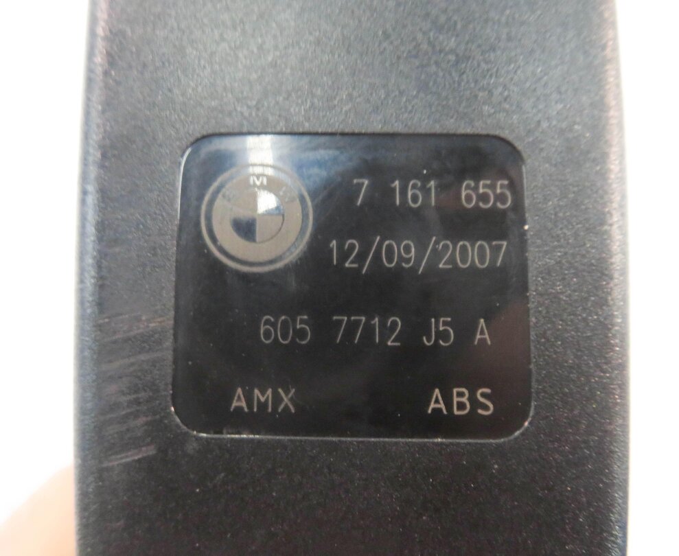 Thumbnail 9: 2008 BMW X5 (E70) REAR 3rd THIRD ROW SEAT SEATBELT BUCKLE RECEIVER SET-2