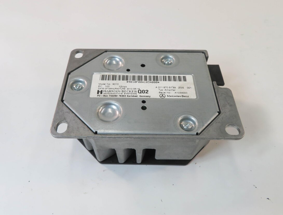 Thumbnail 2: 2011 E350 E550 E63 / 14-15 GLK250 GLK350 / 13-14 CLS550 CLS63 - SUB AMPLIFIER