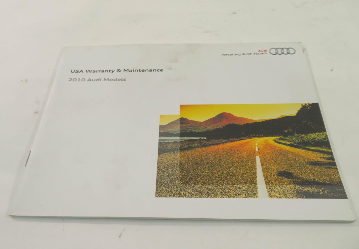 Thumbnail 5: 2010 AUDI A5 (B8 8T) OWNERS MANUAL SERVICE GUIDE BOOK BOOKLET SET w/ CASE