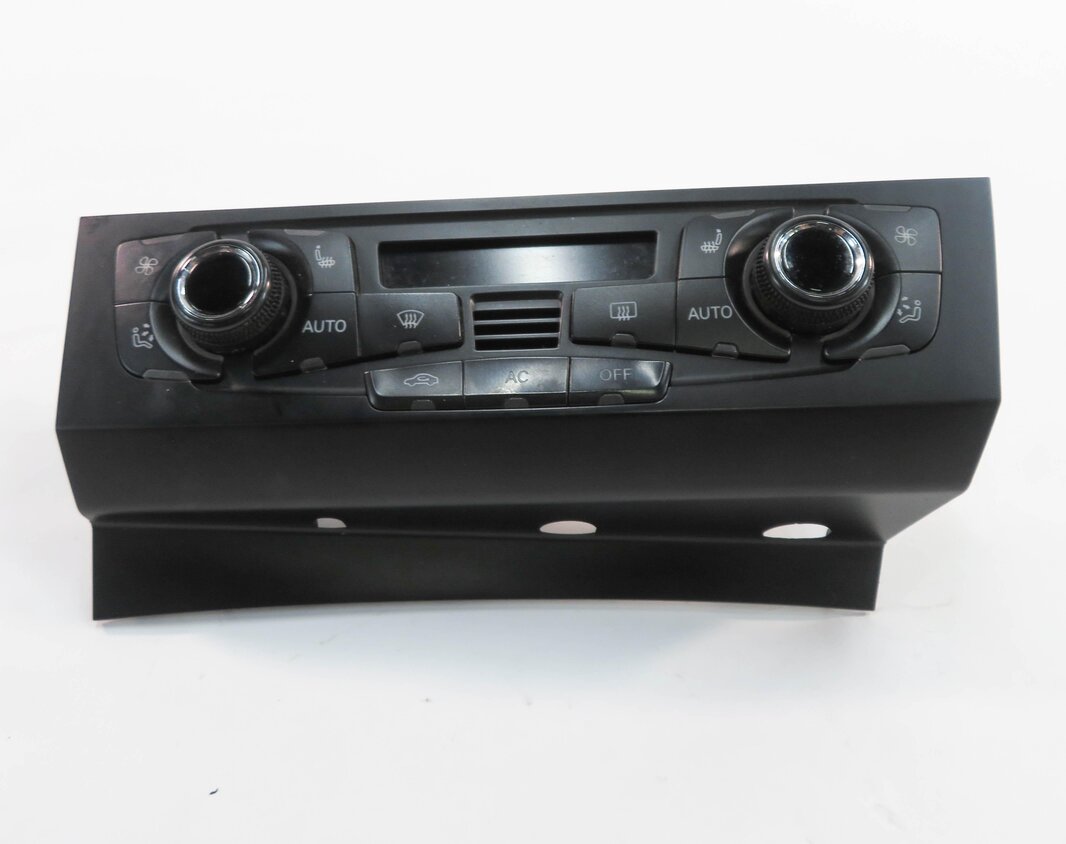 09-13 AUDI A5 S5 Q5 (B8 8T 8R) FRONT HEATER A/C TEMPERATURE CONTROL (DUAL ZONE)