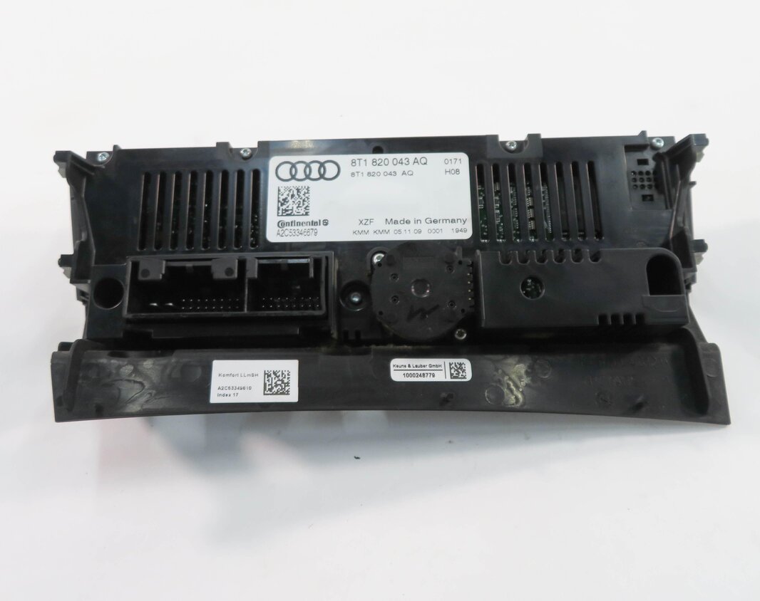 Thumbnail 7: 09-13 AUDI A5 S5 Q5 (B8 8T 8R) FRONT HEATER A/C TEMPERATURE CONTROL (DUAL ZONE)