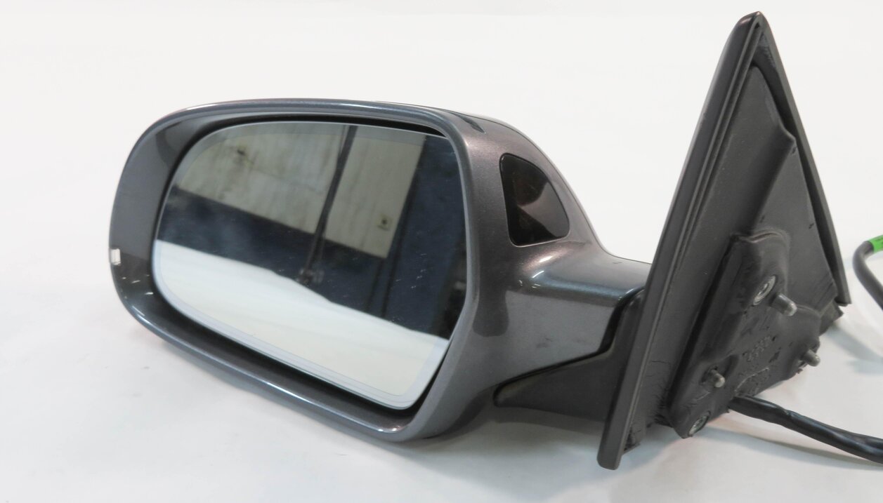 Thumbnail 4: 10-14 AUDI A5 (B8 8T) CONVERTIBLE - LEFT P-FOLD MEMORY AUTODIM MIRROR (GRAY)