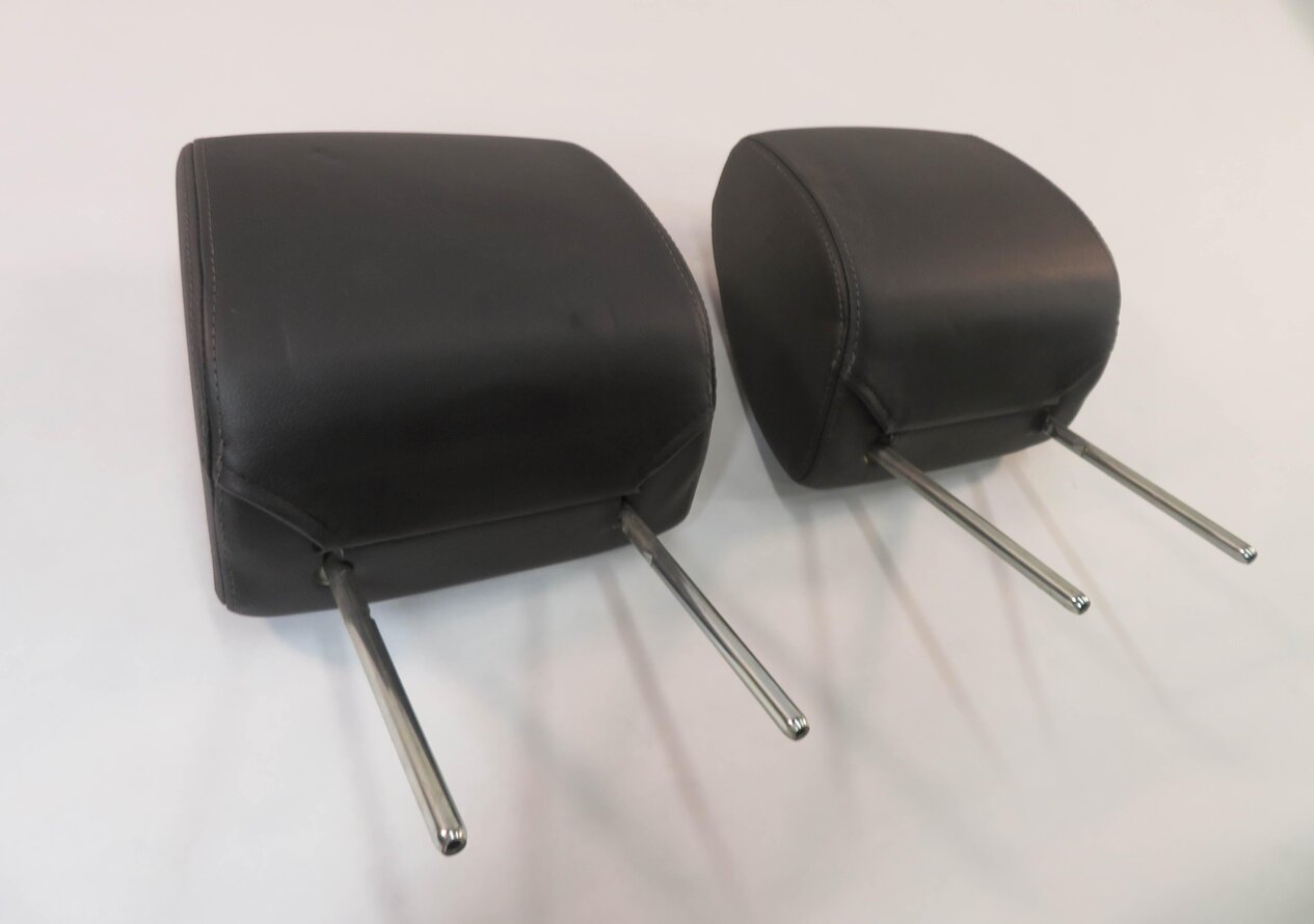 2010 RANGE ROVER SPORT (L320) FRONT LEFT & RIGHT (BLACK LEATHER) HEADREST SET-2