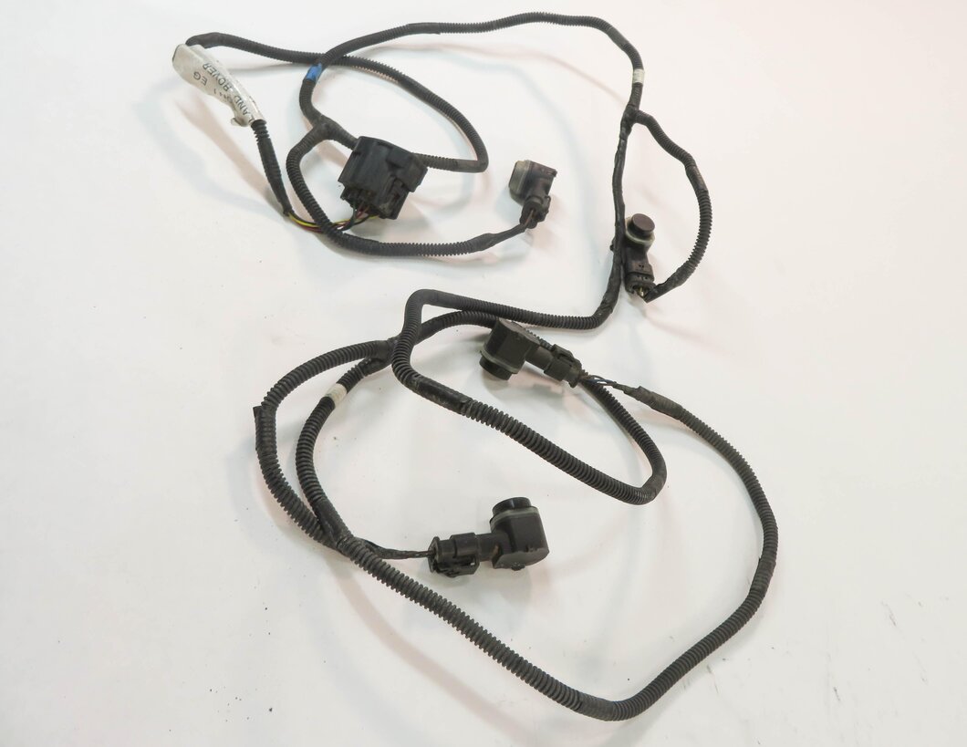 Thumbnail 2: 2010 RANGE ROVER SPORT (L320) REAR PDC PARK DISTANCE SENSOR SET w/ HARNESS BLACK