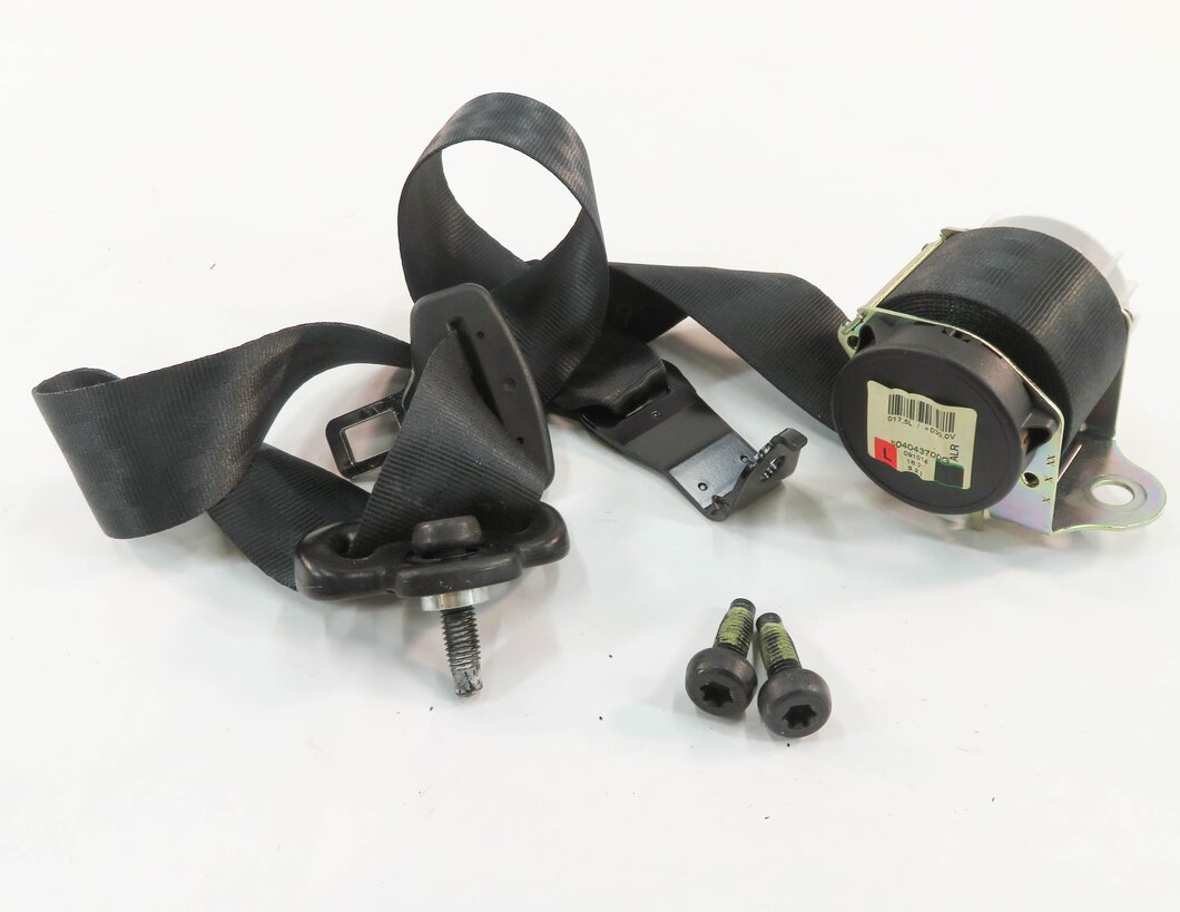 2010 RANGE ROVER SPORT (L320) LEFT REAR 2nd ROW SEAT SEATBELT RETRACTOR (BLACK)