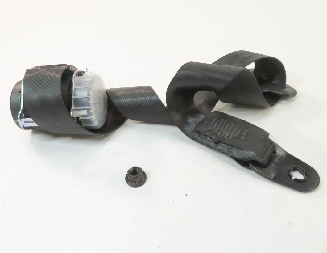 2010 RANGE ROVER SPORT (L320) REAR 2nd ROW CENTER SEAT SEATBELT RETRACTOR BLACK